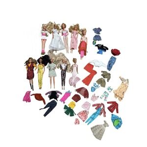 Vintage Mattel 1966 Barbie Doll Lot Of 10